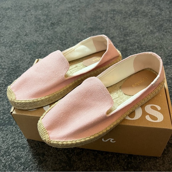 Anthropologie soludos platform smoking slippers espadrilles - Picture 2 of 7